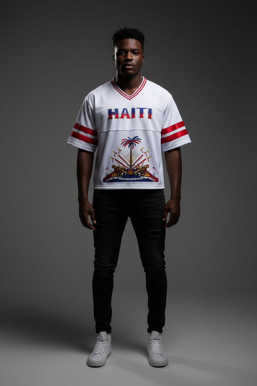 Taped Mesh Boxy T-Shirt