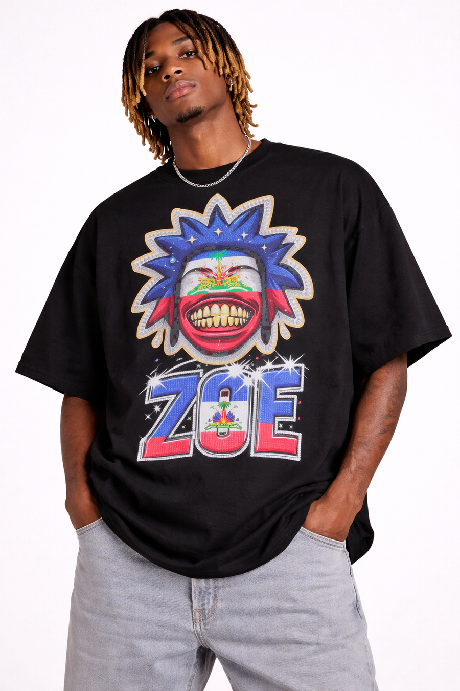 Drop Shoulder Zoe T-Shirt