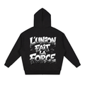 Nèg Mawon Silhouette Zip Hoodie – Freedom Edition 4