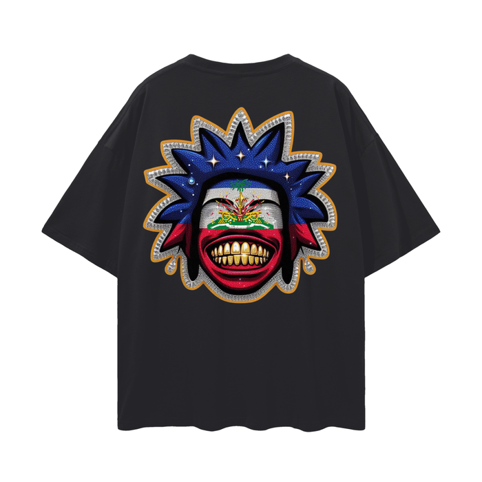 Oversize Deep Drop Shoulder Tee - 190 GSM lifestyle