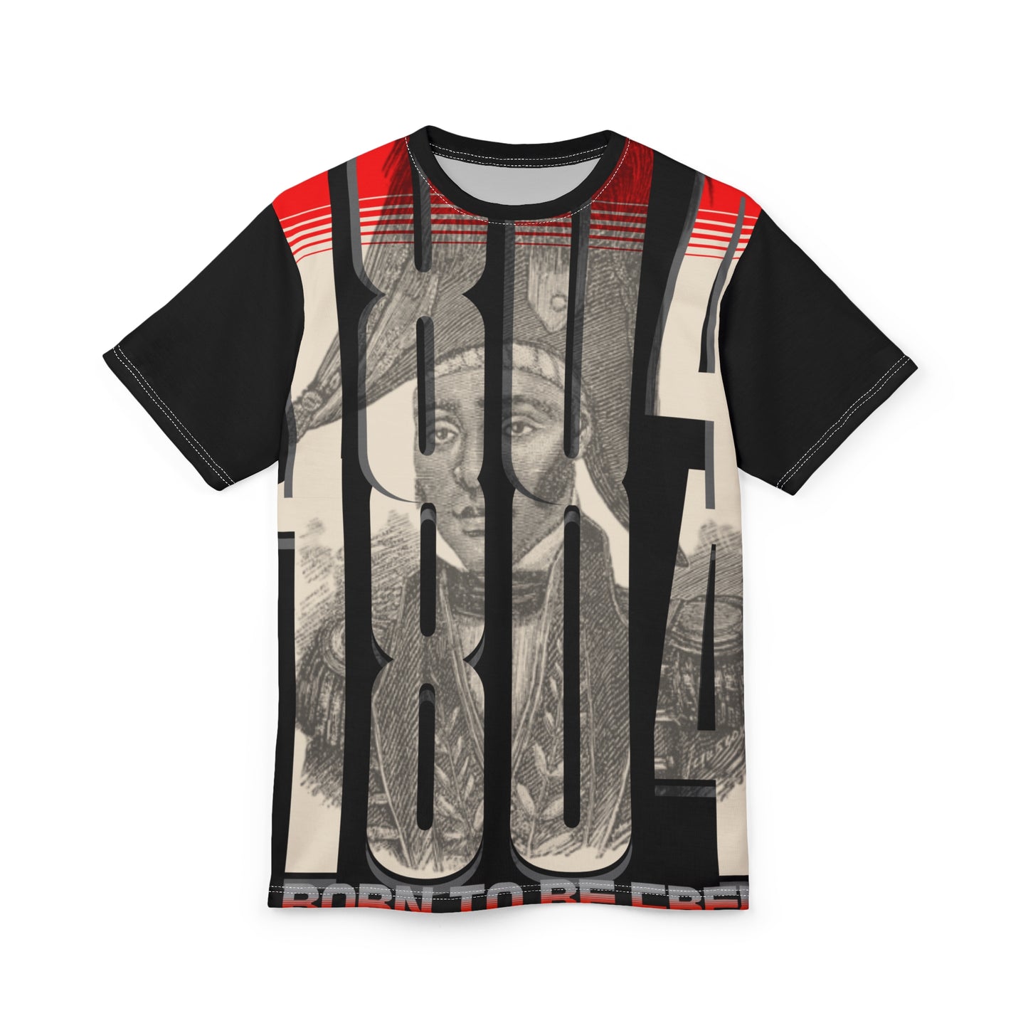 T-Shirt 1804 Dessaline Unisex Cut & Sew Tee