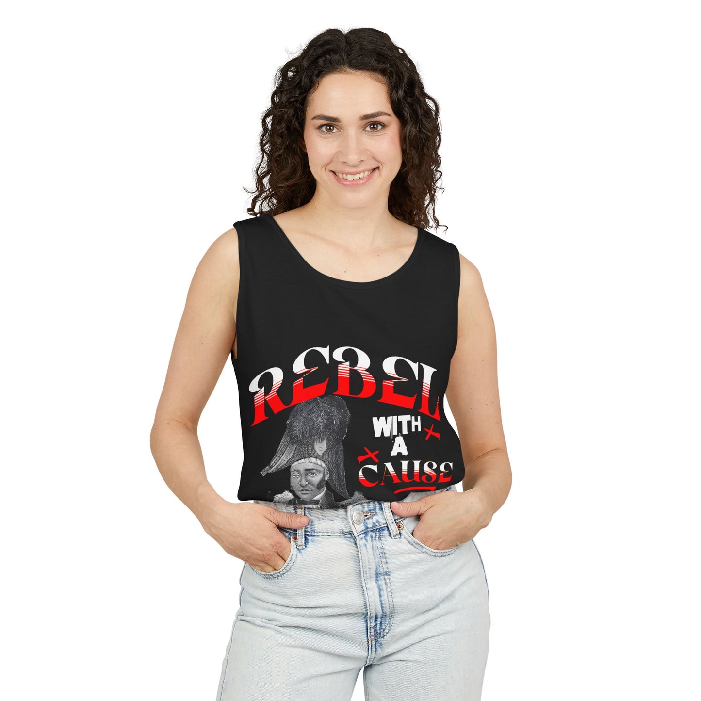 Tank Top - Rebel with a Cause Dessaline Design