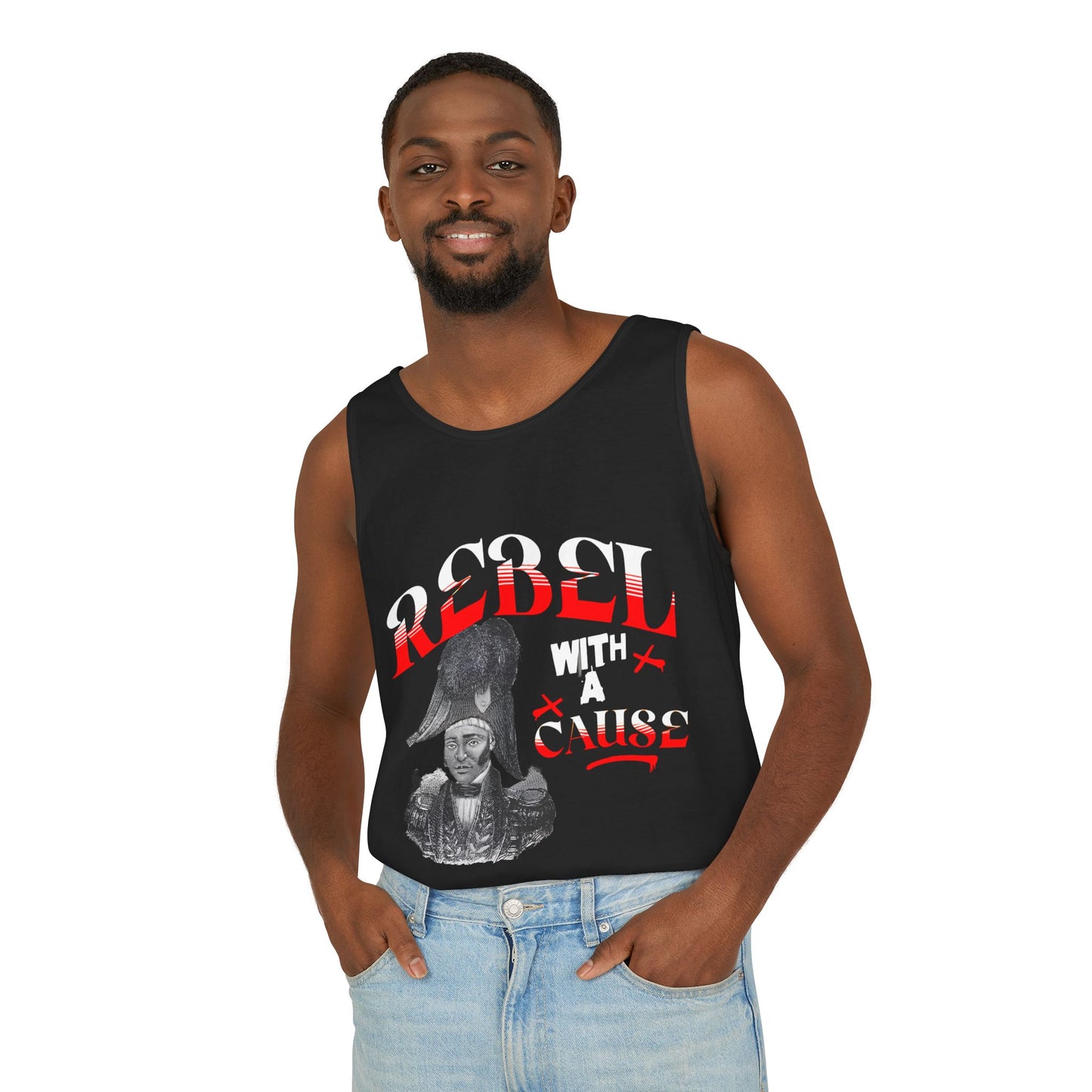 Tank Top - Rebel with a Cause Dessaline Design