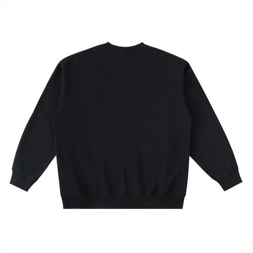 Oversized Crewneck Taped Sweatshirt - alternate view