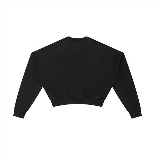 Vintage Washed Cropped Sweatshirt - alternate view