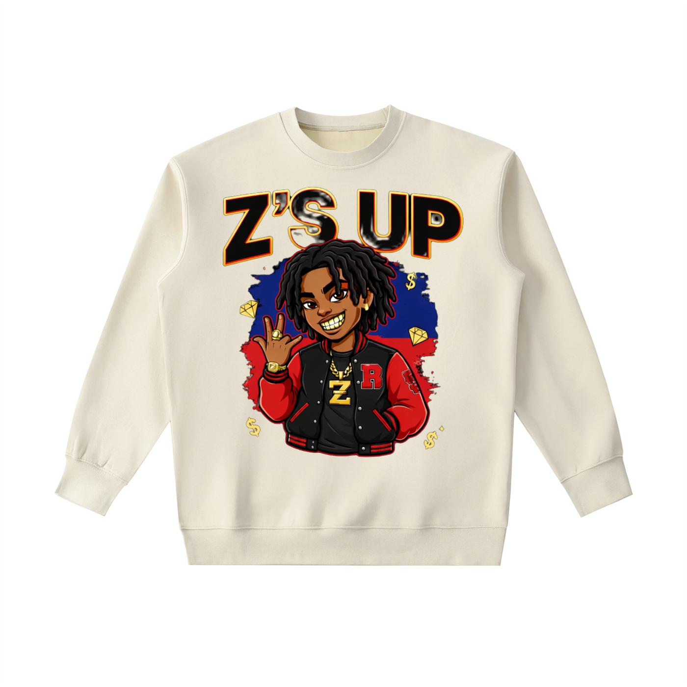 Z'S UP Essential Heavyweight  Sweatshirt
