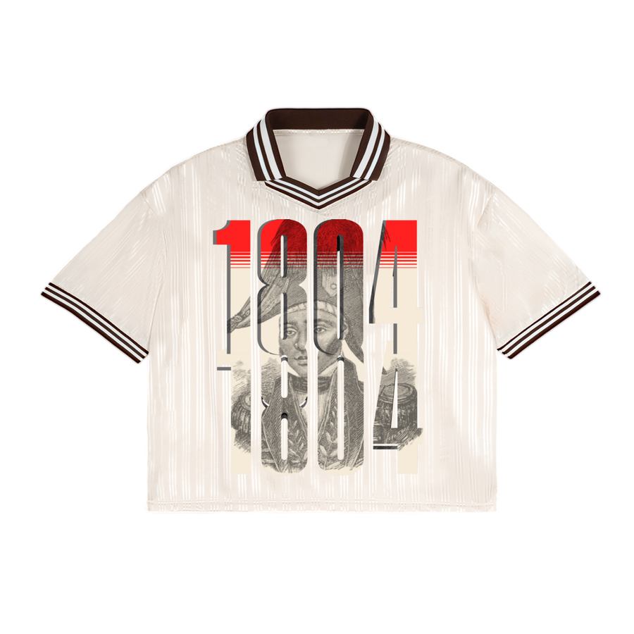 Contrast Stripes Polo Collar T-Shirt