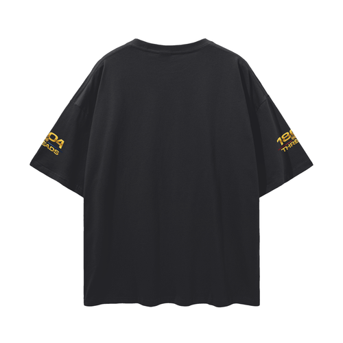 Streetwear Loose Drop Shoulder T-Shirt - alternate view