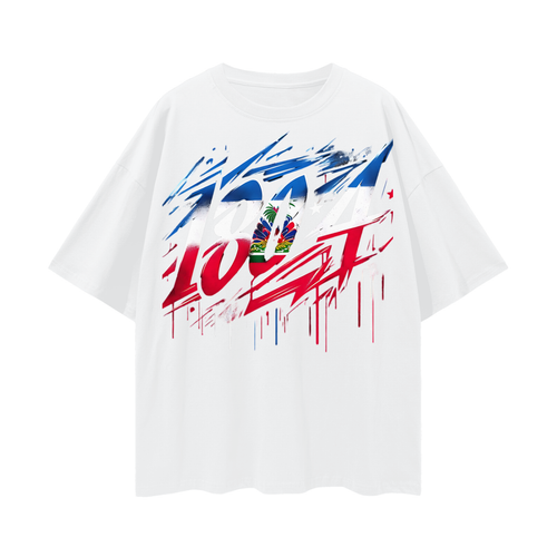 Oversize Deep Drop Shoulder Tee - 190 GSM - alternate view