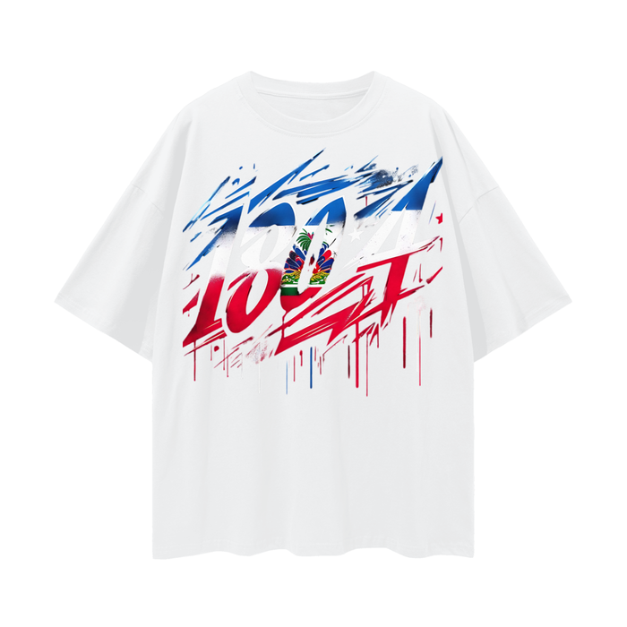 Oversize Deep Drop Shoulder Tee - 190 GSM lifestyle