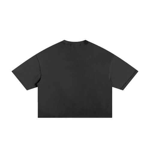 Z_Classic Frayed Boxy Tee - alternate view