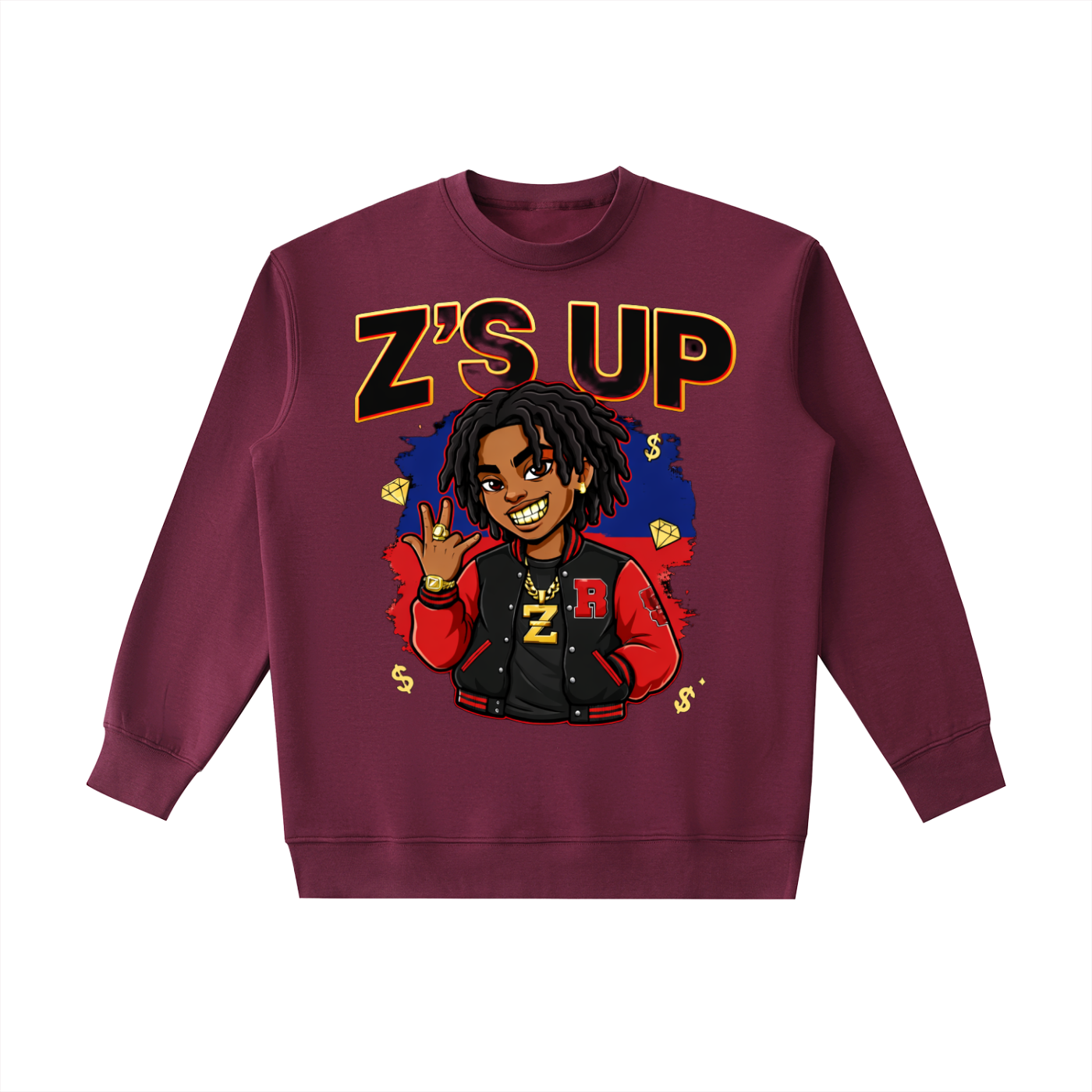 Z'S UP Essential Heavyweight  Sweatshirt