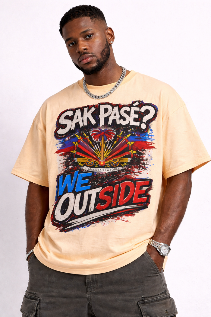 SAK PASÉ? WE OUTSIDE Tee lifestyle