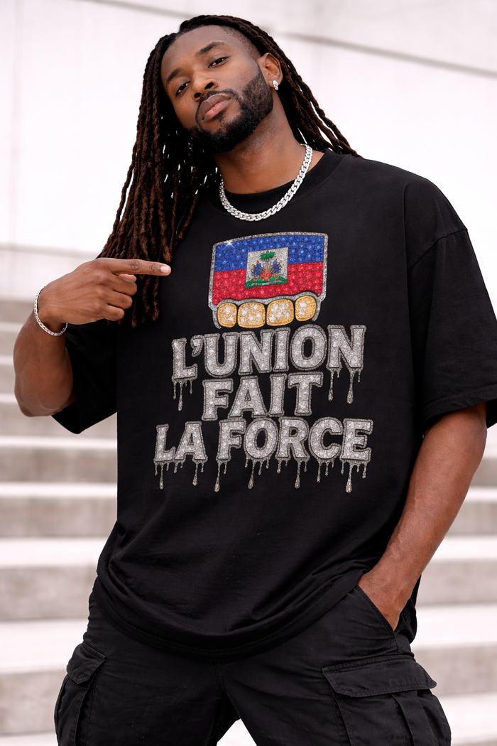 UNITY DRIP – L’Union Fait La Force Tee lifestyle