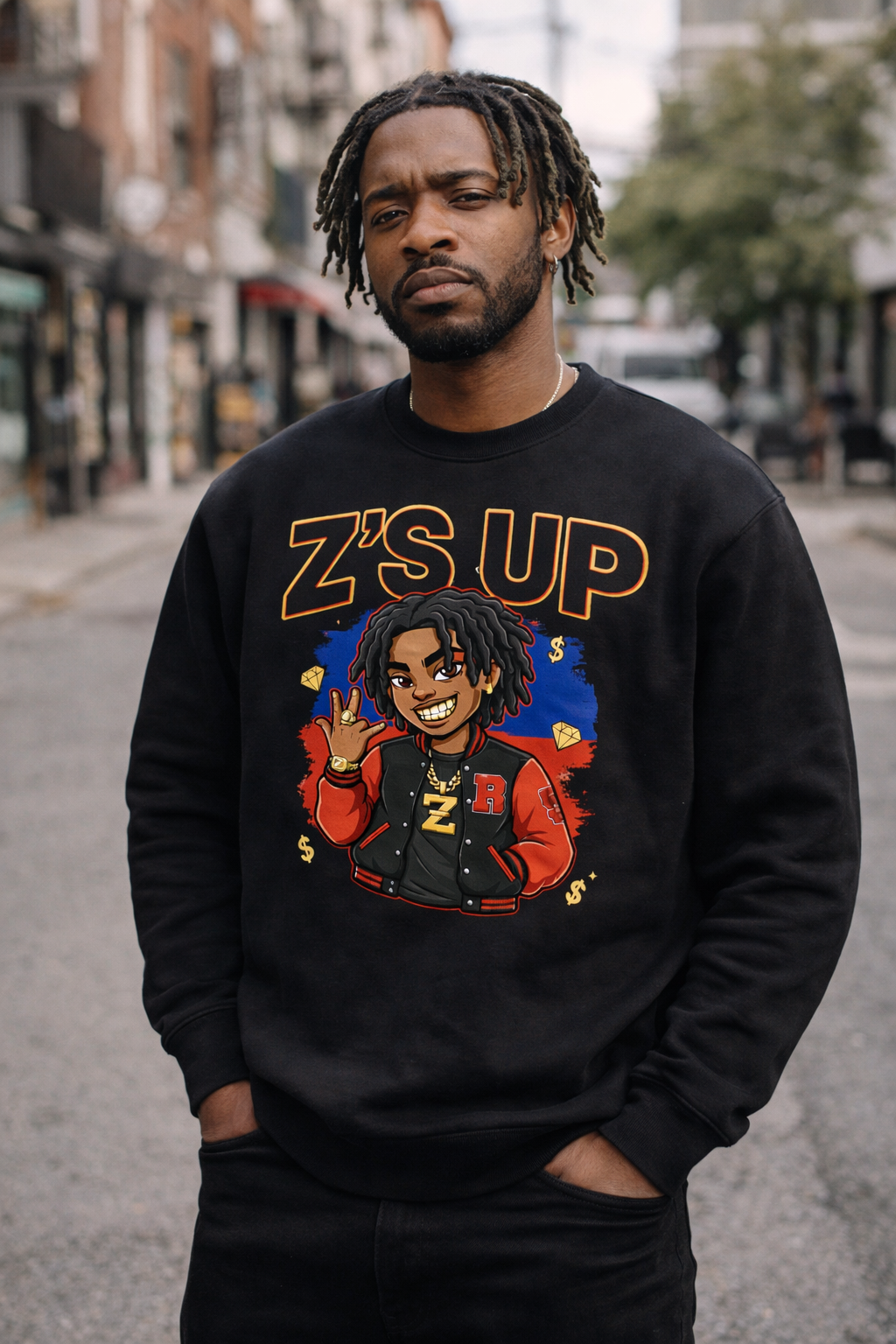 Z'S UP Essential Heavyweight  Sweatshirt