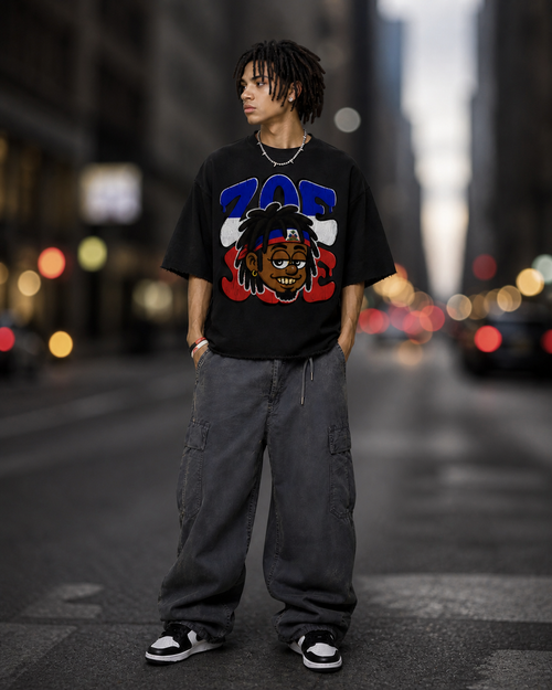 ZOE Oversize Box Tee — 1804 Threads