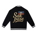 Sak Pase — Contrast Piping Varsity Bomber 4