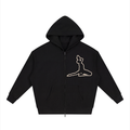 Nèg Mawon Silhouette Zip Hoodie – Freedom Edition 3