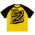 Color-Blocked Raglan Sleeve T-shirt 1