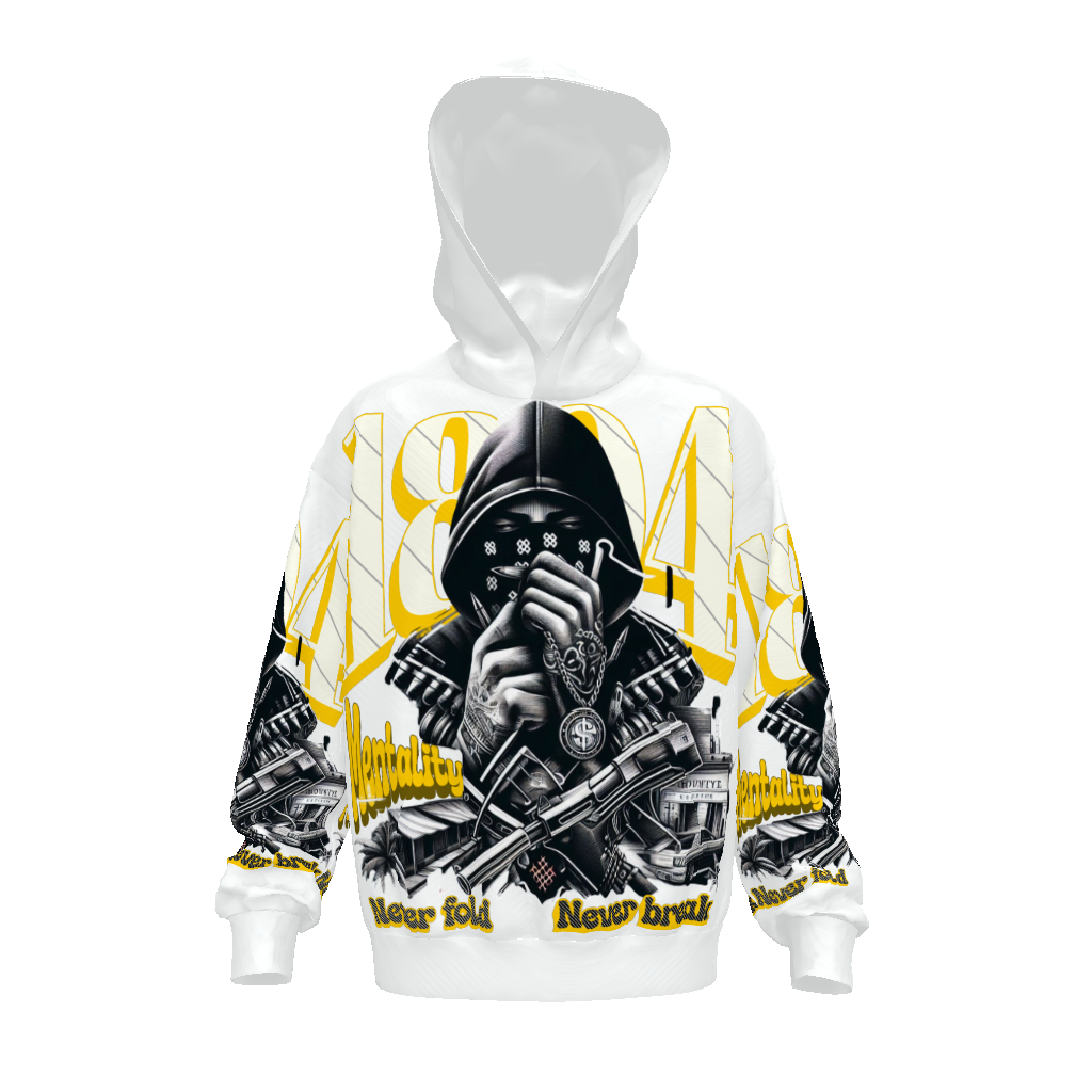 Streetwear All-Over Print Unisex Drop Shoulder Oversized Hoodie