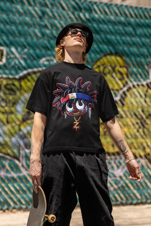 Zoe Pride Drop-Shoulder Tee | Sorona® Blend - alternate view