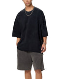 Raw Edge Snow Washed Boxy T-Shirt 3
