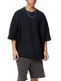 Raw Edge Snow Washed Boxy T-Shirt 4