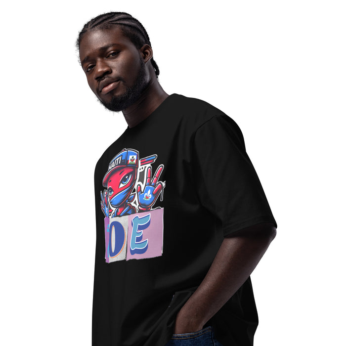 Oversized heavyweight t-shirt lifestyle